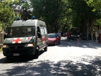 Incidente tra scooter e auto in viale IV novembre a Senigallia