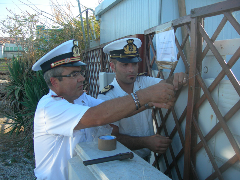 Montemarciano: sequestro immobile abusivo in area demaniale