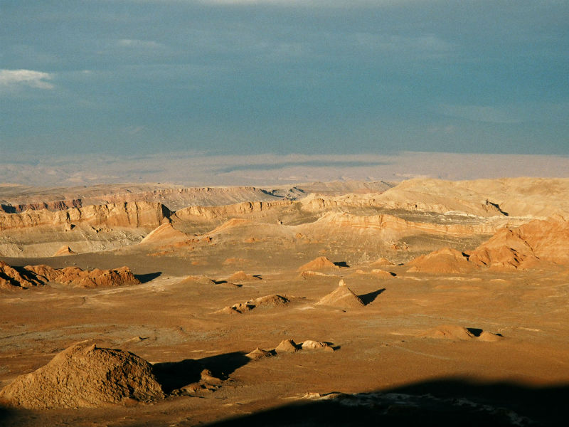Il deserto di Atacama, in Cile