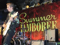 Chitarrista di una band al Summer Jamboree