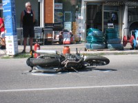 Incidente su via R.Sanzio, a Senigallia