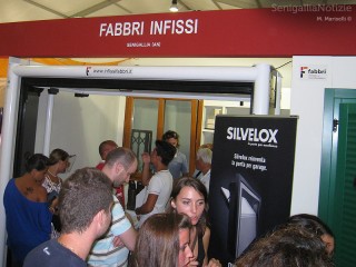 Stand di Fabbri Infissi alla Fiera Campionaria 2012 di Senigallia