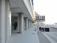 Le gallerie al SenBhotel di Senigallia viste da viale IV Novembre