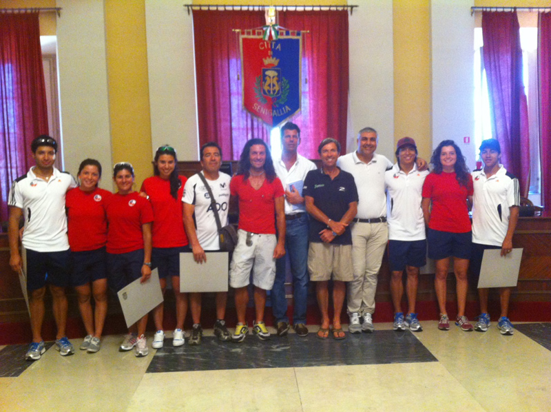 La Nazionale Cilena accolta dall'amministrazione senigalliese