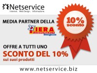 Sconti durante la fiera campionaria 2012 sui prodotti di Netservice di Senigallia