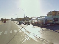 Incrocio su Lungomare Da Vinci al Ciarnin di Senigallia