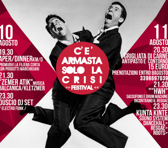 Arvultùra e Casa della Grancetta organizzano il 2° “C’è armasta solo la crisi”