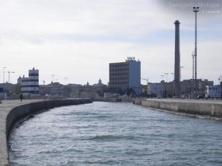 Il canale del porto di Senigallia