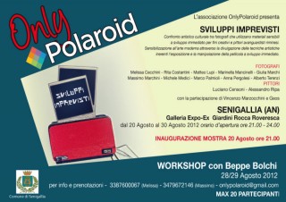 Locandina mostra "Sviluppi Imprevisti"