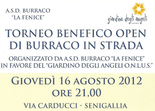 Torneo di burraco per beneficenza in via Carducci