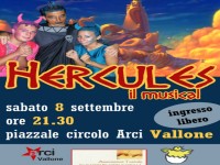 Il manifesto dello spettacolo Hercules
