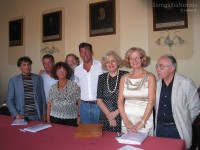 Mangialardi, Memè, Schiavoni, Cavallari e i dirigenti degli Istituti Comprensivi di Senigallia