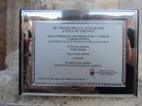 L'omaggio della città di Trento all'Araba Fenice di Corinaldo