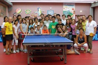 La foto di rito con Sabrina Moretti