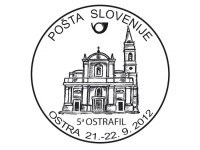 L'annullo filatelico dedicato dalle poste slovene al Santuario Madonna della Rosa di Ostra
