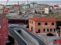 Il sottopasso di via Mamiani, a Senigallia