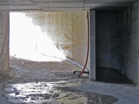 Il sottopasso di via Mamiani, a Senigallia