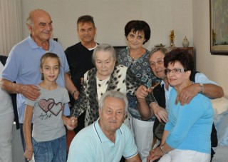 Festa per i 100 anni di Barbara Gattanella a Serra de' Conti