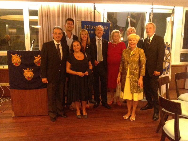 L'incontro con i rappresentanti del Rotary Club Senigallia