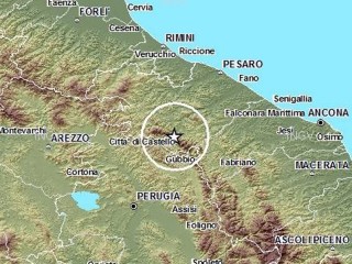Mappa del terremoto del 6 ottobre 2012
