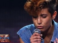 LucreziaRossetti sul palco di X-Factor