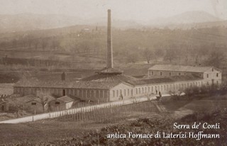 L'antica fornace Hoffmann a Serra de' Conti