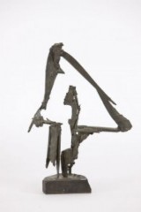 Una scultura di Alfio Castelli