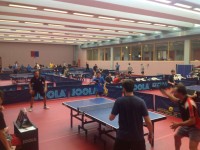 Agonisti al Centro olimpico tennistavolo