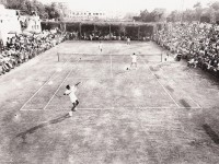 Il centrale del Ponterosso stralcolmo in un match del periodo d'oro