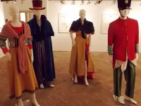 Quattro costumi realizzati da Musante per la Bohème