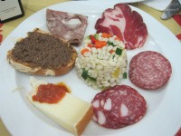 Cena alla Festa dell'Olio Nuovo 2012 a Scapezzano