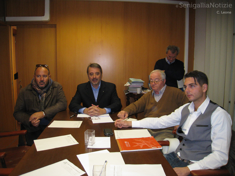 Presidente e alcuni membri del CdA della Fondazione Città di Senigallia