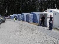La CRI Senigallia in Emilia dopo il terremoto