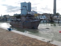 La prima nave in acqua