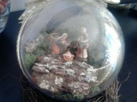 Un esempio di piccolo presepio di Natale