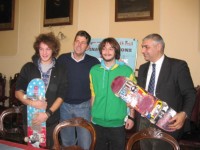 Presentazione dell'inaugurazione dello Skate Park, accordo tra i ragazzi del TNT e l'amministrazione