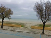 Un tratto di lungomare Da Vinci, tra Ciarnin e Marzocca