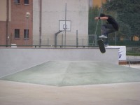 Evoluzioni allo Skate Park di Senigallia