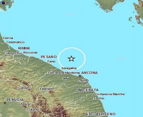 Scossa di terremoto in mare a Senigallia