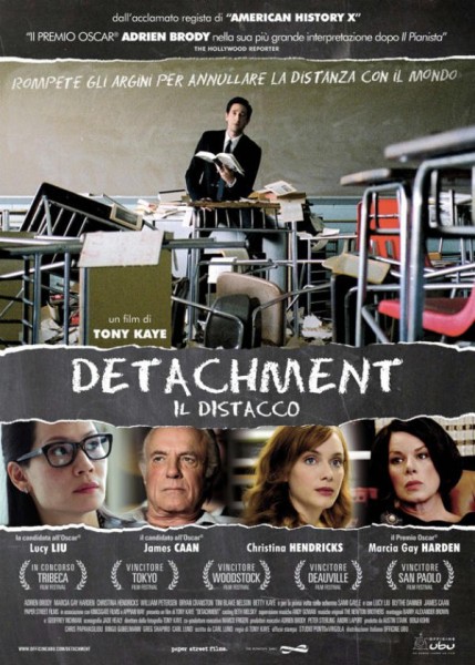 La locandina della pellicola 'Detachment -il distacco'