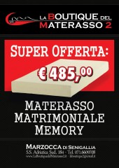 La Boutique del Materasso 2 - Offerta materasso Memory
