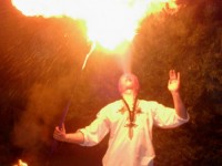 Un magiafuoco in azione