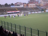 L'esultanza dei giocatori della Vigor Senigallia a fine gara