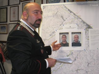Il Capitano dei Carabinieri di Senigallia Lorenzo Marinaccio