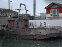 La più piccola delle imbarcazioni varate dal cantiere ex Navalmeccanico di Senigallia