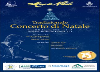 Manifesto del concerto di Natale 2012