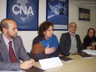 Da sinistra Massimiliano Santini, Giovanna Curto e Massimo Nicoletti