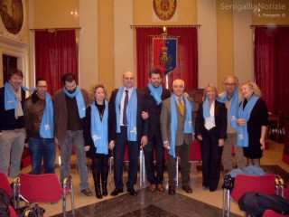 Organizzatori e partner delle iniziative per Telethon a Senigallia