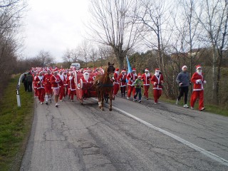 Corsa dei Babbi Natale, edizione 2011