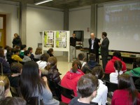 Lezione di fumetto alla Fagnani di Senigallia